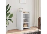 Maison Exclusive - Credenza Bianca 45X35X75 Cm Materiale Ligneo