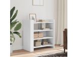Maison Exclusive - Credenza Bianca 73,5X35X75 Cm Materiale Ligneo