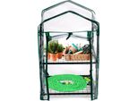 Serra Da Giardino Kinzo 45 X 50 X 80 Cm - Serra Per Pomodori A 2 Livelli - Resistente Alle Intemperie E Trasparente