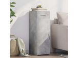 Best MöBel Vetrina Credenza Cemento Grigio 30X42,5X93 Cm Materiale Legno - Cassettiere Cloris New9956664 1Pacco