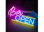 Bar Open Neon Sign Led Lettering Per La Decorazione Della Parete Illuminazione Led Sign Light Neon Sign Per Bar, Club, Feste, Camera Da Letto, Segno Aperto Per La Decorazione Della Parete
