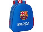 Zaino Per Bambini Barcelona Fc Mini 3D Rectangulo
