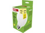 Emos Lampada Led Edison G95, 7,8W In Sostituzione Della Lampadina A Incandescenza Da 75W, Globo Lattiginoso Con Base E27 E Luminosità 1055 Lm, Bianco Caldo 2700 K