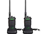 Retevis RT86 Walkie Talkie Ad Alte Prestazioni, Radio A Lunga Portata, 2600 Mah, Schermo, Robusto, Allarme Di Emergenza, Alte Prestazioni, Per L'industria