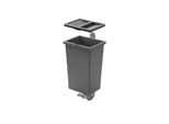 Cestino Interno Hailo 1138995 Readybin 13 L 207X242X350 Mm Con Supporto A Parete