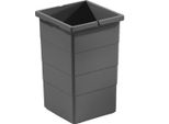 Cestino Interno Hailo 1129949 Grigio Scuro 15 L 226 X 233 X 350 Mm 2 Maniglie