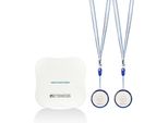 Retekess TH011-TH013 Pulsante Di Chiamata Di Emergenza Wifi Per Anziani Sul Telefono Cellulare, Pulsante Di Allarme Per Anziani, Batteria Ricaricabile, Per Pazienti Anziani