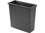 Bidone Interno Hailo Da 18 Litri 1132969 Grigio Scuro 385 X 166 X 380 Mm