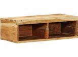 Parete Tv 60X30X19 Cm In Legno Massiccio Di Acacia