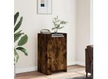 2025 Credenza Vetrina Moderna Rovere Fumé 45X35X75 Cm Materiale Legno - Cassettiere,Design 8293035 1Pacco