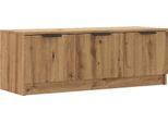 Vidaxl Mobile Tv In Rovere Artisan 102X35X36,5 Cm Materiale A Base Di Legno
