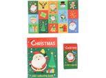 Wins Holland Treat Set Set Di Natale Da Colorare Con Pastelli E Adesivi