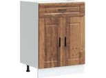 Vidaxl Base Da Cucina Porto In Legno Di Recupero, Materiale A Base Di Legno