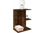 Design New Comodini 2 Pz. Rovere Fumé 46,5X29X61 Cm Materiale A Base Di Legno - Comodini E Armadietti Mobili2025 CHY5458873 1Pacco