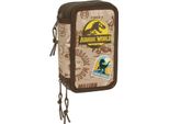 Jurassic World - Astuccio Per Matite, Triplo Riempimento