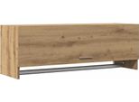 Vidaxl Armadio Rovere Artigianale 100X32,5X35 Cm Materiale A Base Di Legno