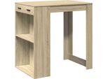 Vidaxl Tavolo Da Bar Rovere Sonoma 102X70X103,5 Cm Materiale A Base Di Legno