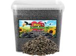 Bite & Delight Girasoli Neri Per Uccelli Selvatici 4,3 Kg- Mangime Per Uccelli Tutto L'anno - Granaglie Per Piccoli Uccelli In Giardino - 10000Ml