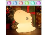 Luce Notturna Bambini Dinosauro Ricaricabile Lampada Da Comodino Per Ragazze Ragazzi Camera Da Letto Nursery Luce 7 Colori Lampada Notturna Bambino Regalo