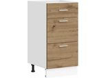 Vidaxl Armadio Base Lyon Artisan Rovere 40X46X81,5 Cm Materiale A Base Di Legno