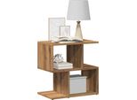 Maison Exclusive - Comodino In Rovere Artigianale 50X30X51,5 Cm Materiale Ligneo