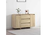 Maison Exclusive - Credenza Rovere Sonoma 120 X 41 X 75 Cm Legno Multistrato