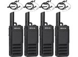 Retevis RB639 Radio, PMR446 Radio Portatile Mini Con Cuffie, USB-C, Clone Wireless, Squelch, Vox Walkie Talkie Professionale Per Ristoranti