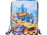 Borsa Zaino Con Cinghie Hot Wheels Let's Race Blue Black 26 X 34 X 1 Cm