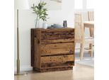 Maison Exclusive - Comodino In Legno Antico 71 X 34,5 X 75 Cm Materiale Ligneo