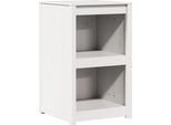 Syfax™ Mobile Da Cucina Bianco 55 X 55 X 92 Cm Pino Massello