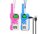 Retevis Eztalk670 Walkie Talkie Kids, Walkie-Talkie Con Modalità Sicura, Idee Regalo, Giocattoli Per Bambini, Giochi, Avventura All'aperto, Campeggio.