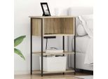 Stabli MöBel Comodino Rovere Sonoma 55 X 31 X 76 Cm Materiale A Base Di Legno - Comodini E Armadietti CC2228853 1Pacco