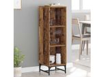 Vidaxl Credenza In Legno Recuperato 35 X 37 X 117 Cm Materiale A Base Di Legno