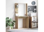 Best MöBel BüRomöBel - Scrivania Sonoma Rovere 78,5 X 37 X 154,5 Cm Materiale Legno - Scrivanie Cloris New6597390 1Pacco