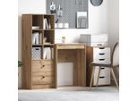 Maison Exclusive - Scrivania In Rovere Artigianale 60 X 40 X 76 Cm