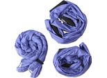 Aerial Yoga Fitness Hanging Grip Inversion Trapezio Swing Sling Hammock (Viola)