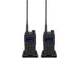 Retevis C62 Radio Dual Band, Lunga Portata, Uv Ad Alte Prestazioni, Schermo Led, Riduzione Del Rumore, Walkie Talkie Aziendale, Per Escursioni In Campeggio