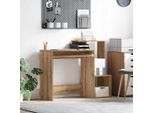 Maison Exclusive - Scrivania In Rovere Artigianale 106 X 41 X 88,5 Cm Materiale Ligneo