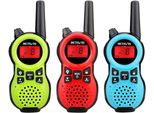 Retevis RT638 Walkie Talkie Per Bambini, Giocattolo Con Torcia Elettrica Vox 16 Canali, Regali Per Bambini Dai 4 Ai 12 Anni, Gioco Per Famiglie In Campeggio