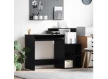Maison Exclusive - Scrivania Effetto Rovere Nero 120,5 X 44 X 88,5 Cm