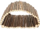 Uccello Legno Amaca Tenda Arco Ponte Forma Pappagallo Legno Coccole Capanna Per Il Riposo Gioco