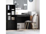 Maison Exclusive - Scrivania Effetto Rovere Nero 80 X 50 X 76 Cm