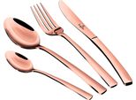 Berlinger Haus Rose Gold Posate 24 Pezzi In Acciaio Inox Lucido, Set Di Posate 6 Persone, Design Moderno Oro Rosa