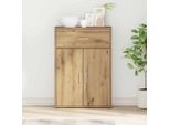Maison Exclusive - Credenza In Rovere Artigianale 60 X 30 X 84 Cm Materiale Ligneo