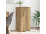 Credenza Vetrina Durevole Artisan Oak 42,5 X 40 X 93 Cm Materiale A Base Di Legno - Cassettiere Octo8214095 1Pacco