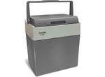 Briebe CF1153 Box Refrigerante Elettrico Portatile, 28 Litri, 12V Per Auto E 220V Grigio