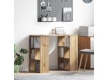 Maison Exclusive - Scrivania In Rovere Artigianale 90 X 50 X 75 Cm Materiale Ligneo