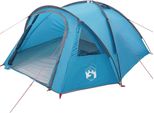 Vidaxl Tenda Da Campeggio Con Tetto Blu 308 X 268 X 130 Cm Poliestere