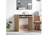 Maison Exclusive - Scrivania In Rovere Artigianale 77,5 X 43 X 79 Cm Materiale Ligneo