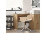 Maison Exclusive - Scrivania In Rovere Artigianale 102 X 50 X 75 Cm Materiale Ligneo